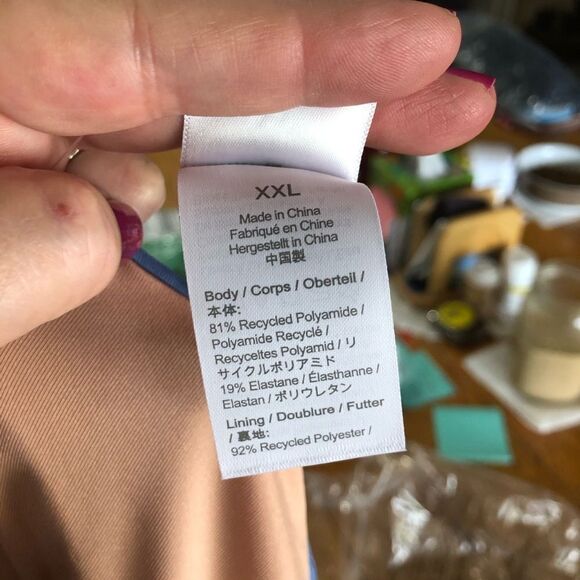 NWT J Crew High Rise Cheeky Bikini Bottom Blue - XXL - Picture 8 of 8